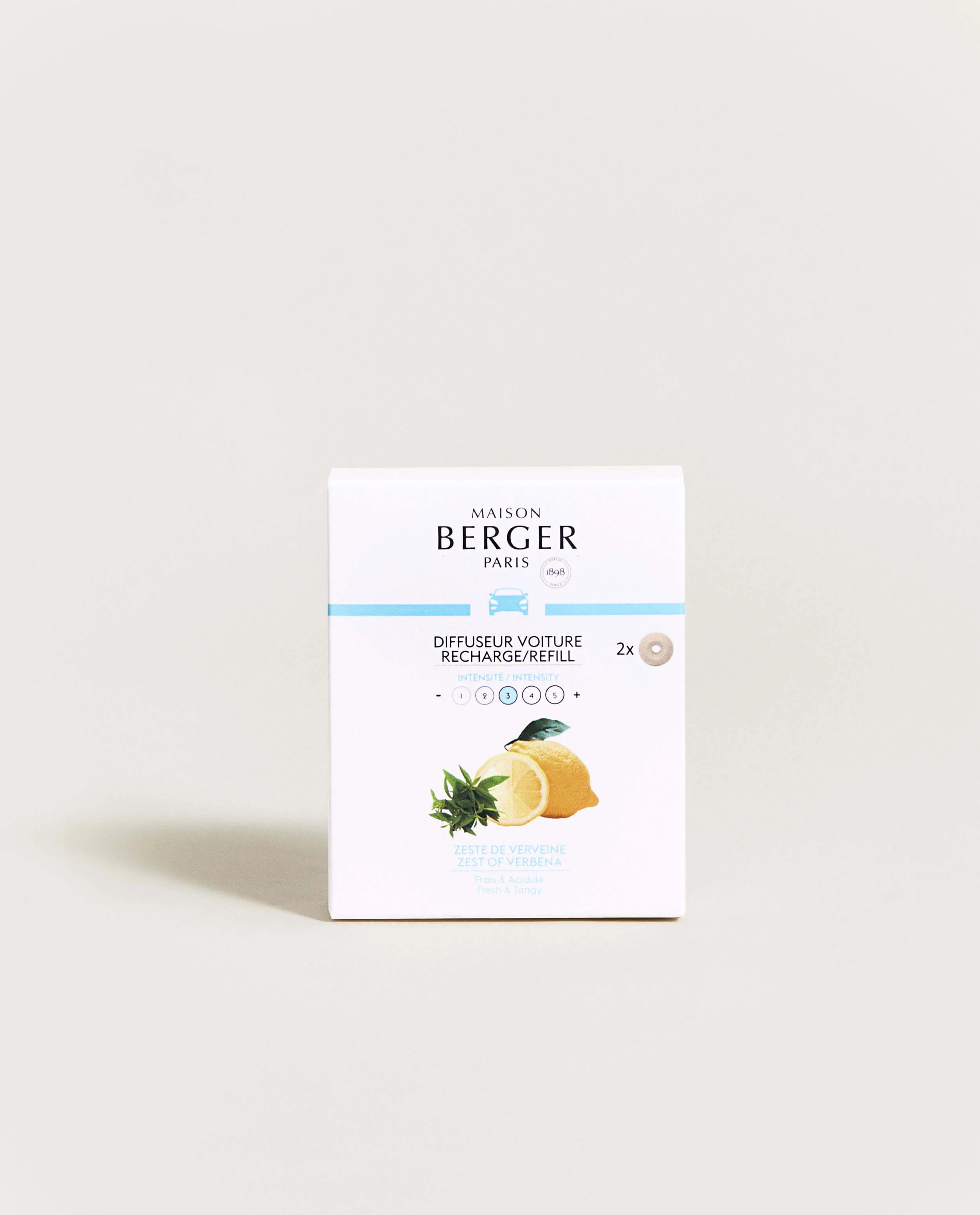Set of 2 Zest of Verbena Car Diffuser Refills - Image 3