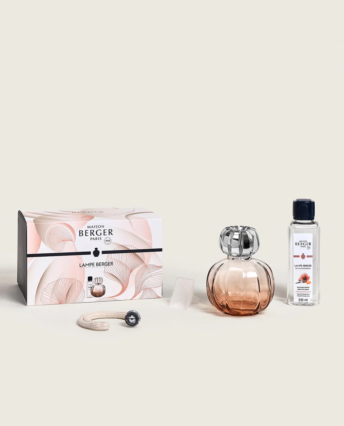 Corali Coral Fragrance Lamp Gift Set with Velvet of Orient - Image 3