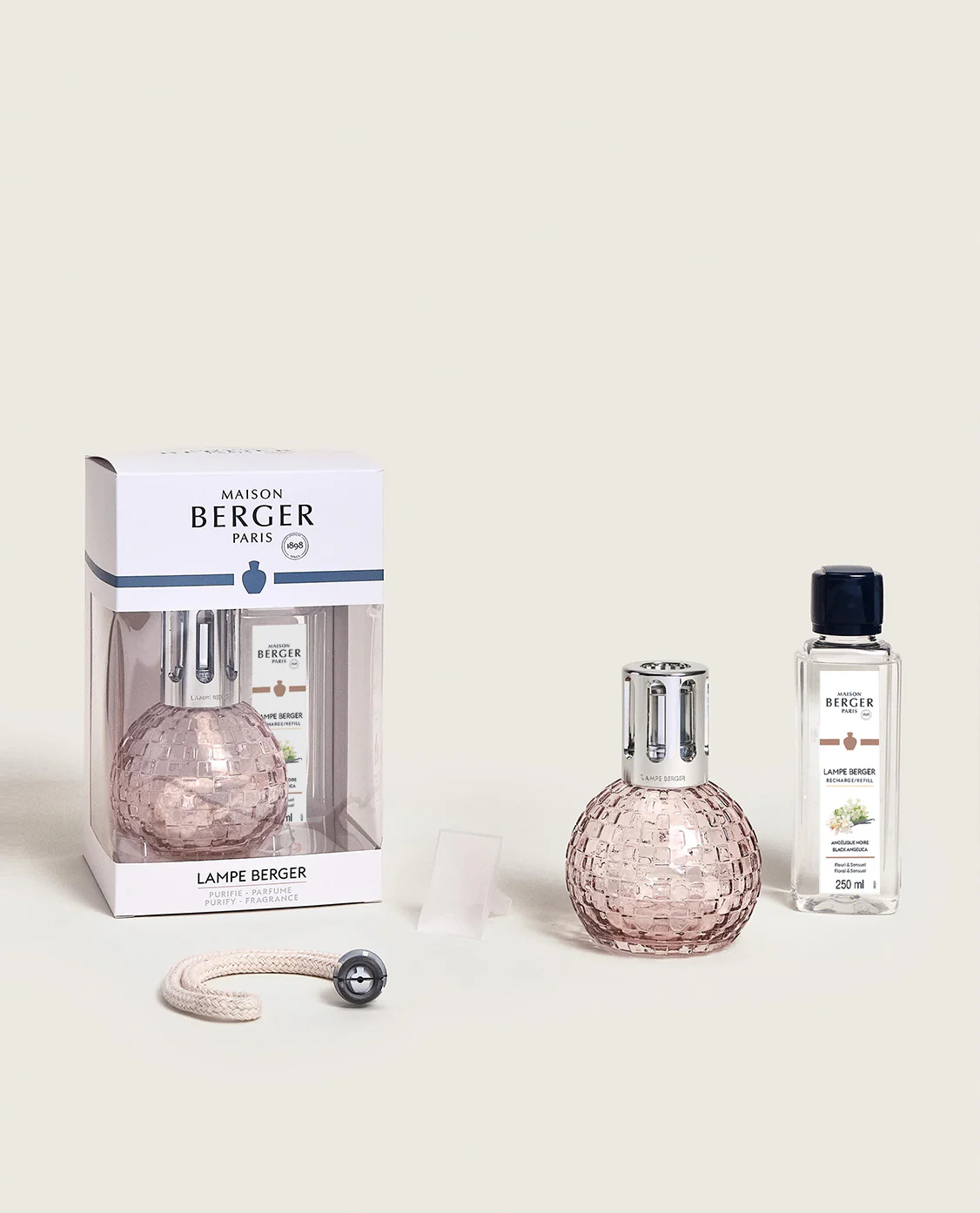 Disco Blush Fragrance Lamp Gift Set with Black Angelica - Image 5