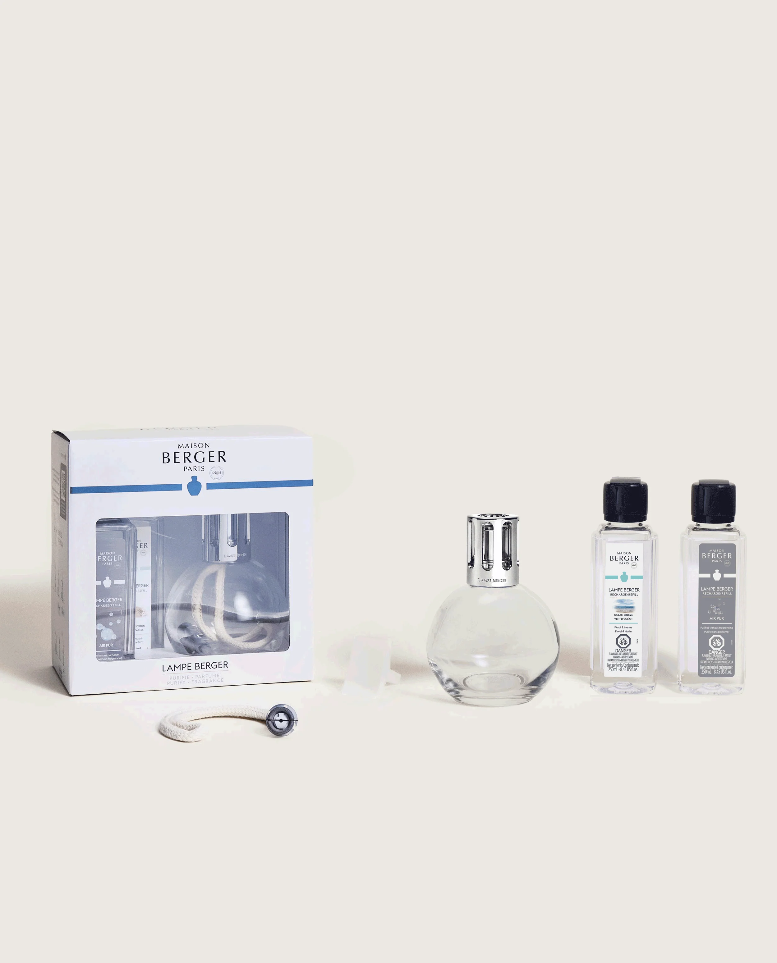 Essential Round Lamp Ritual Starter Kit with Air Pur So Neutral + Ocean Breeze - Image 4