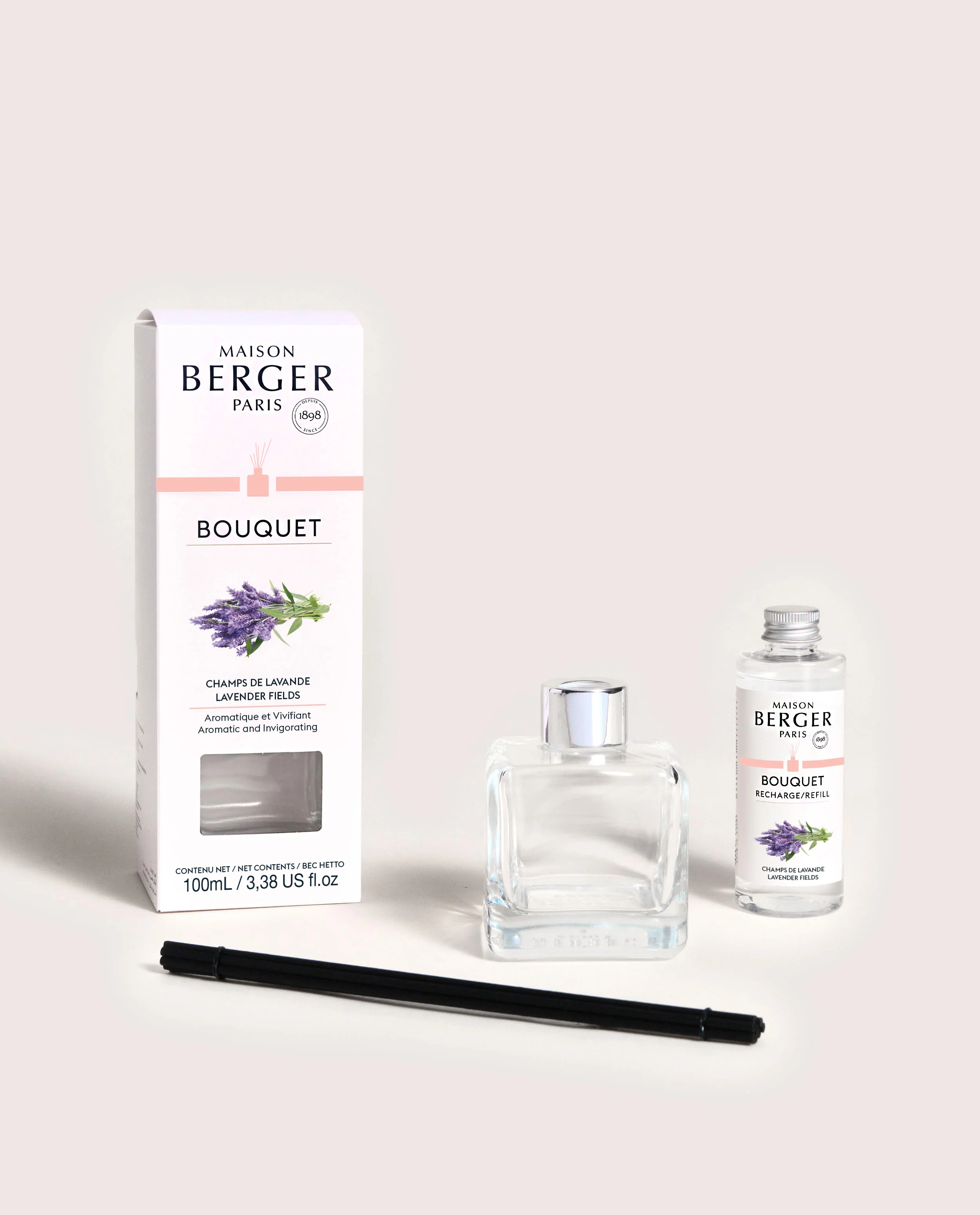 Lavender Fields Cube Reed Diffuser - Image 4