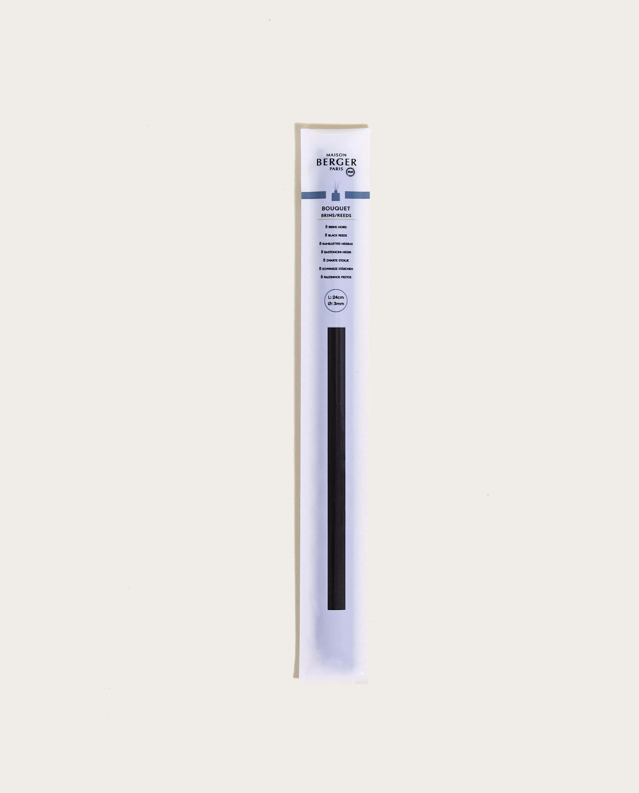Reeds for Diffuser - Black Polymer Sticks - 9.4 in (24 cm) - Image 3